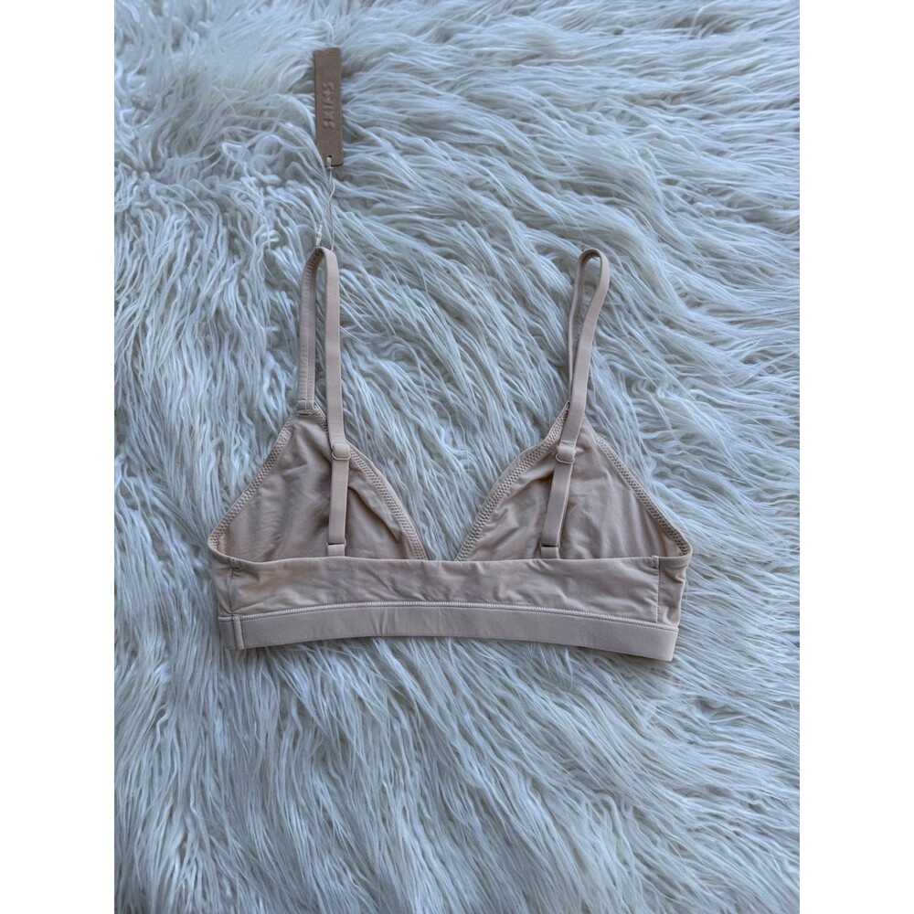 Skims Fits Everybody Triangle Bralette Sand Size Small - Picture 5 of 7